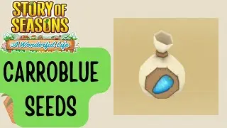 Carroblue seeds - Story of Seasons A Wonderful Life