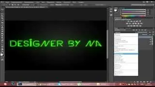 Photoshop tutorial #1 -  Neon - 3