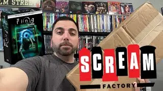 THE RING 4K COLLECTION SCREAM FACTORY UNBOXING!