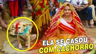 JOVEM DE 18 ANOS SE CASOU COM CACHORRO - Mais Curiosidades
