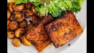 Vegan Blackened Tofu Steaks