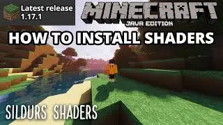 Minecraft Java 1.17.1 How To Install Shaders (with Sildurs Shaders) (no OptiFine)