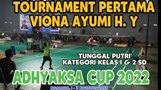 Piala Adhyaksa 2022, Viona Ayumi H. Y vs Khansa Khalila. R, Tunggal Putri Kelas 1 dan 2 SD