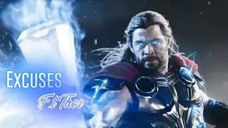 Excuses ft. Thor⚡ | Thor Excuses Edit | #thor #apdhillon #excuses #avengers #marvel #gurindergill