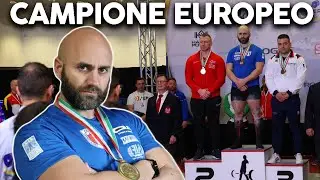 SONO CAMPIONE EUROPEO DI POWERLIFTING - RECORD ITALIANO MASTER 1