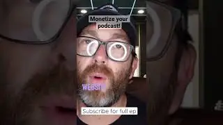 6 ways to monetize your podcast. Subscribe for full ep #podcasting101 #podcasting #podcasts