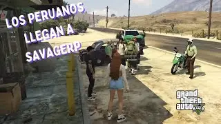 LLEGAN LOS PERUANOS A SAVAGERP