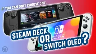 Steam Deck vs Nintendo Switch OLED