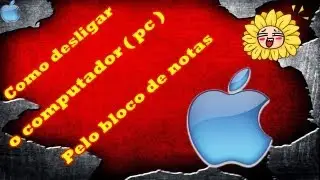 Como desligar o pc pelo bloco de notas