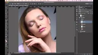 Skin retouching Photoshop cc 2015
