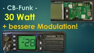 High-power mod + bessere Modulation: PNI Escorte HP 9500 Modifikation - CB Funkgerät