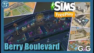 The Sims Freeplay- Berry Boulevard ALL Tasks & Prizes [Sim Springs 3]