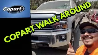 I FOUND A CLEAN 4X4 DIESEL DURAMAX COPART WALK AROUND 08/11/21