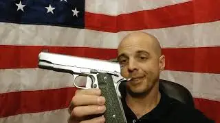 Ruger SR 1911 Commander All Stainless Conversion! Front Strap Checkering...