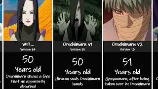 Orochimaru evolution anime Naruto/Boruto #boruto #naruto