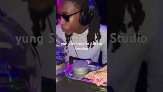 Yung Simmie In studio Recording King Kong Off Og Smoke 2 in Miami