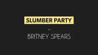 Slumber party Britney spears instrumental