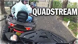 Quad Fahren endet mit Unfall!