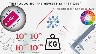 SI Prefixes Updated