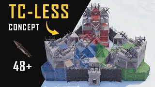 TOMB - NEW Concept Village Bunker Base | TC-Less Core | Anti-Siege | SOLO/DUO/TRIO - RUST 2025