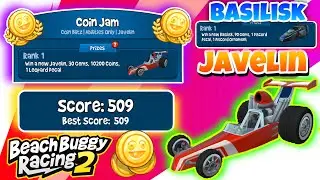 Coin Jam 🥯| Javelin ✂️Prize✨| Roxie 🤵🏼‍♀️| Beach Buggy Racing 2 🏖🏁| BB Racing 2