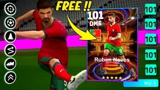 Free Show Time Ruben Neves Best Training Guide 🥶 || efootball 2024 ✨