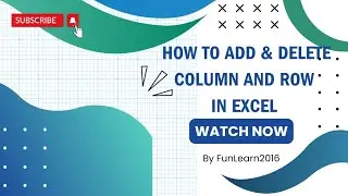 How to add and delete column & row in excel #interview #job #excel #exceltech #yt #ytshorts