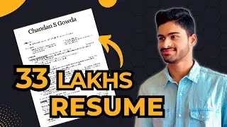 33 Lakhs Placement ಮಾಡಿಕೊಟ್ಟ Resume Disclosed | Tips & Success Strategies | ಕನ್ನಡದಲ್ಲಿ  🚀