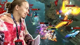 How Topson plays PUDGE MID this time...🪝🥩