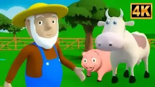 Old MacDonald had a farm - compilation rhymes for children 🐮🎶