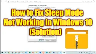 How to Fix Sleep Mode Not Working in Windows 10 [Solution] 2024