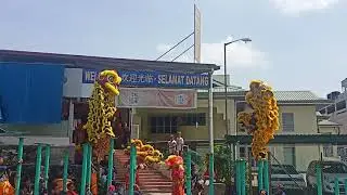 Persatuan Penduduk Kepayan Rumah Murah Sabah ,Malaysia Lion dance 2020
