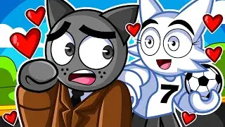 ¡CHICA FUTBOLISTA SE ENAMORA DE GRAY en Roblox! (sprunki)