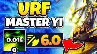 *URF 2025* Master Yi, but I have 6.0 Attack Speed and No Q Cooldown