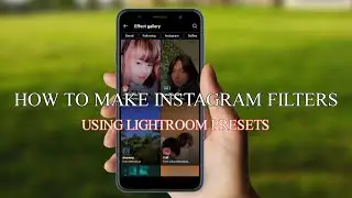 How To Make Your Own Instagram Filter Easily #videotutorial #instagramfilter #arsparkstudio