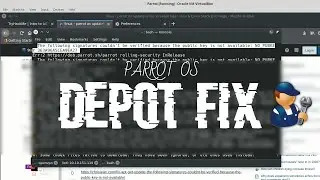 Parrot OS update error no public key | FIXED