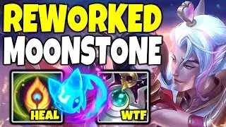 RIOT BUFFED MOONSTONE SO WE BUILT 5 OF THEM (HEALER RAKAN BUILD)