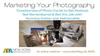 APA NY: Marketing Your Photography with Hahnemühle