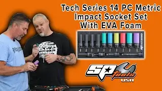 SP Tools USA 14PC Metric Non-Maring Socket Set - SP50014