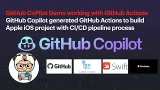 Awesome GitHub Copilot: GitHub Actions to build Apple iOS project with CI/CD project