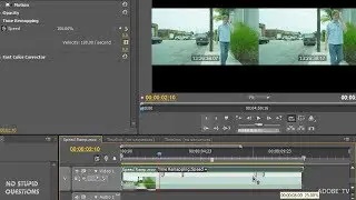 Time Remapping in Premiere Pro