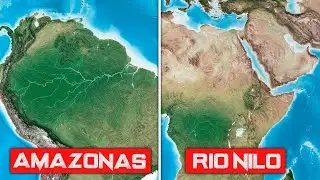 RIO AMAZOZAS X RIO NILO, qual é o maior?