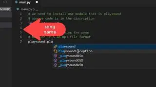 How to listen music with the help of python with source code only 2 lines of codes