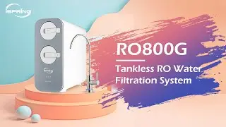 iSpring RO800G Tankless RO System - 800 GPD Water, No Tank Needed!
