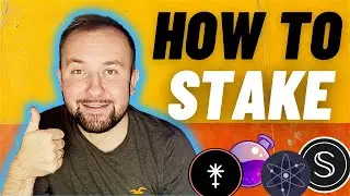 How To Stake Cosmos - Juno - Osmosis - Secret Network - FULL GUIDE