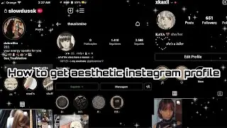 How to have an aesthetic instagram account