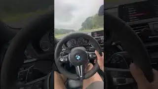 Highway pull on a BMW M4 #bmw