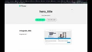 Tutorials: Phrase Platform | How to install ICE for i18next-phrase-in-context-editor-post-processor