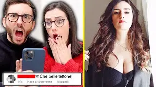 REAGISCO ai COMMENTI sotto le FOTO della MIA RAGAZZA!