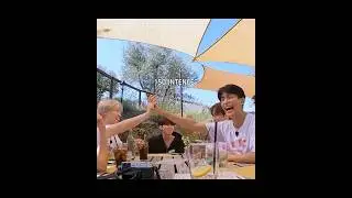 Maknae ordering in ENGLISH😂Meanwhile wonwoo’s potato attack on Jun